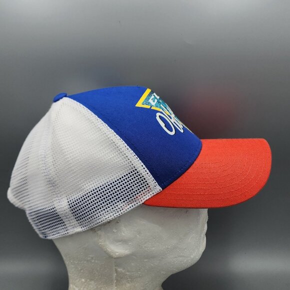 CCM Offseason Trucker Hat Snapback Unisex Mesh Blue Red Vintage Adjustable - Picture 5 of 9